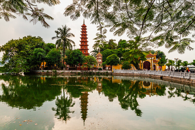 Pagode Tran Quoc Hanoï