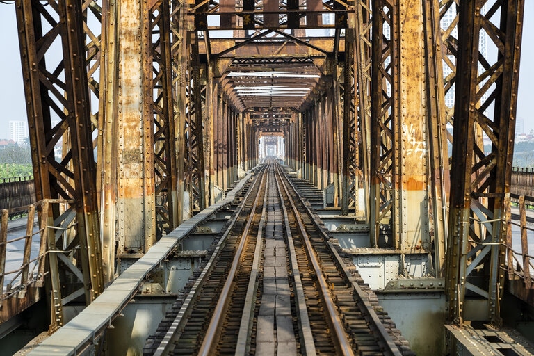 Pont Long Bien Vietnam