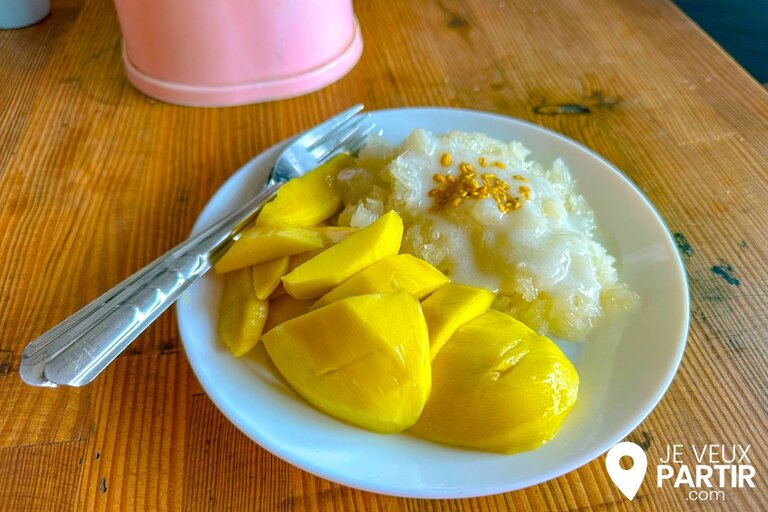 mango sticky rice thaïlande