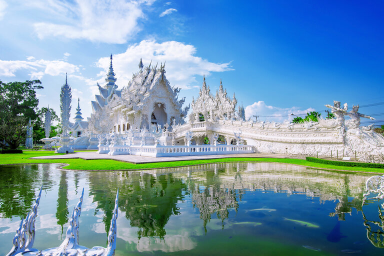 Wat Rong Khun, Chiang Rai Thaïlande