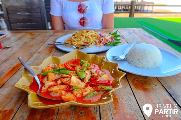 panang curry spécialités culinaires thaïlande