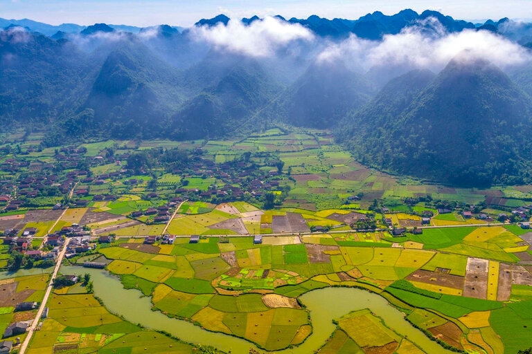 rizières de Bac Son, Nord Vietnam