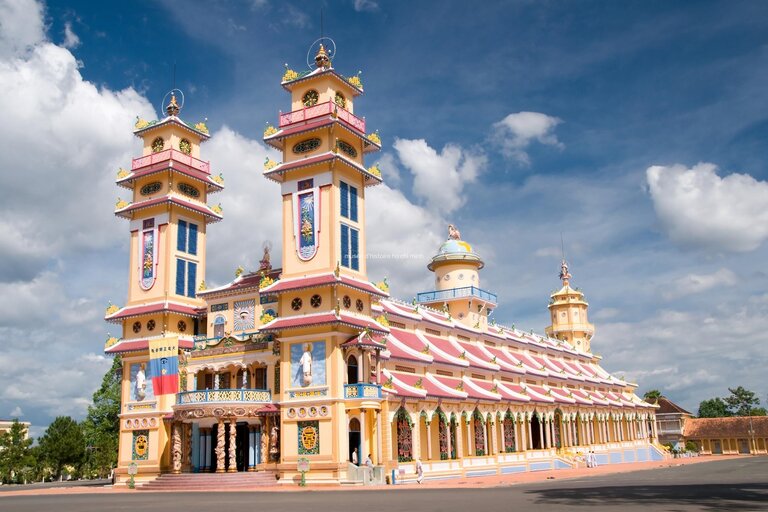 temple Cao Dai Hô Chi Minh-Ville