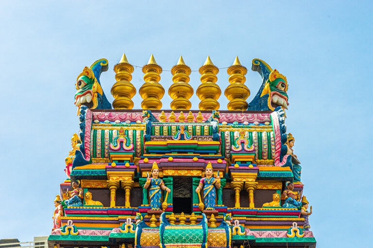 temple hindou de Mariammam Hô Chi Minh-Ville
