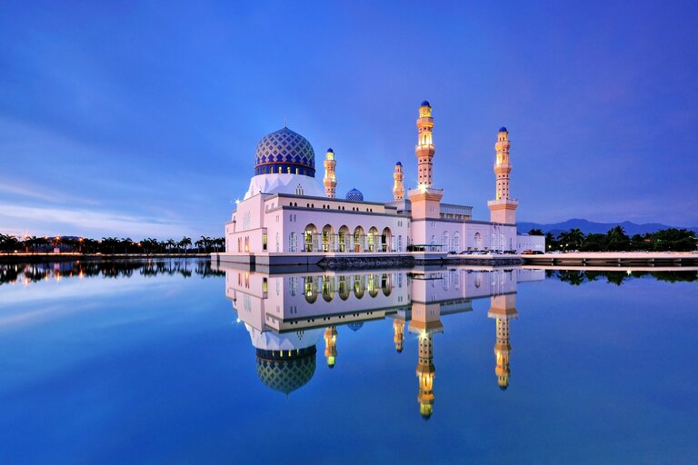 Mosquée Kota Kinabalu Malaisie