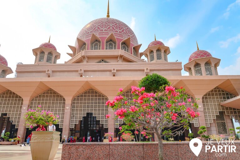 mosquée rose de Putrajaya Malaisie