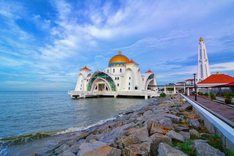 Mosquée de Malacca Malaisie