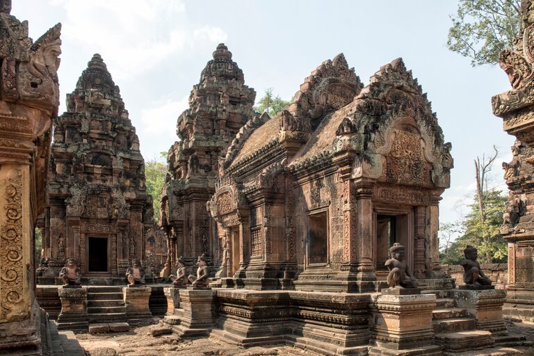 Banteay Srei temples d’angkor cambodge