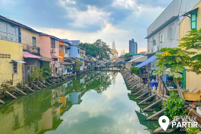 Thonburi quartier bangkok