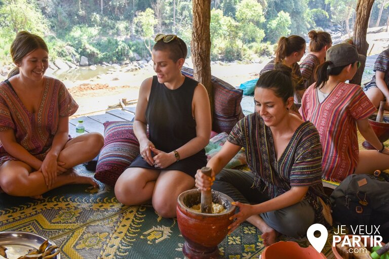 Sanctuaire pour éléphants Thaïlande