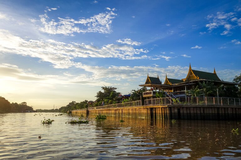 fleuve Chao Phraya thaïlande